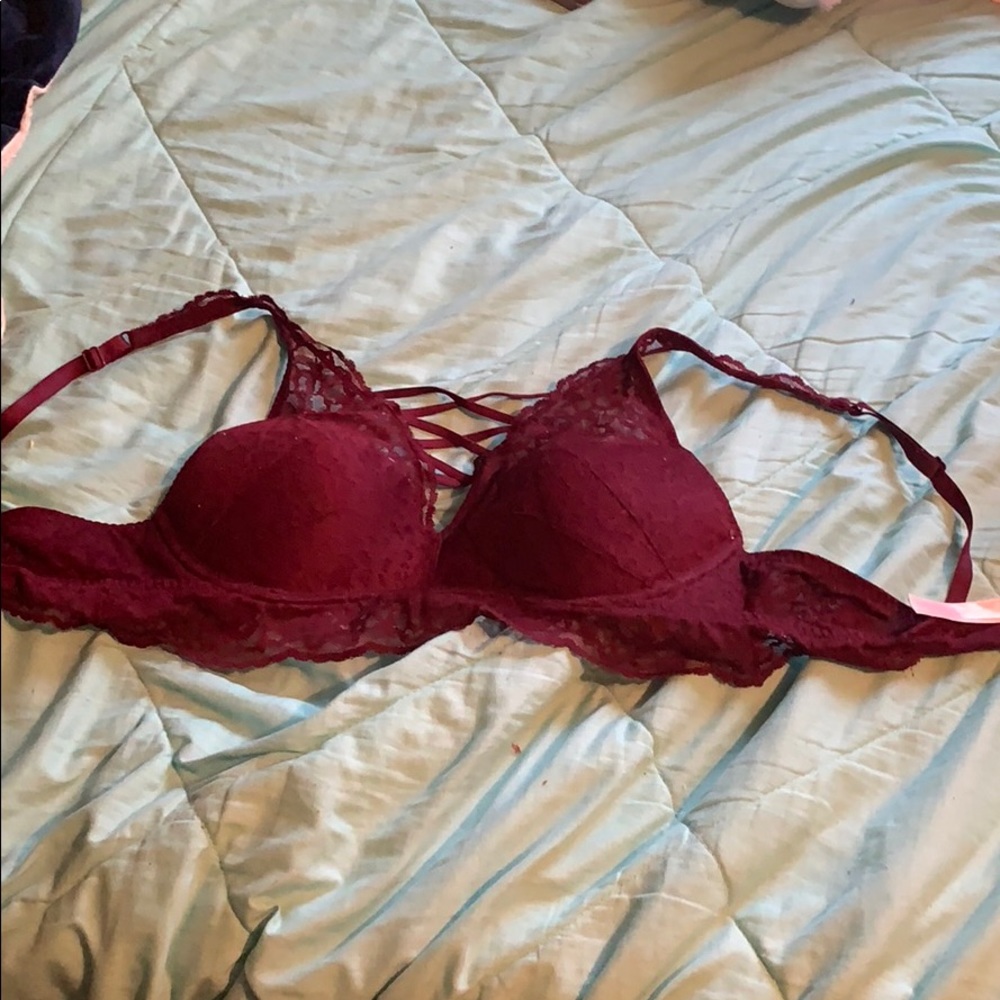 Victoria Secret PINK Burgundy Bralette